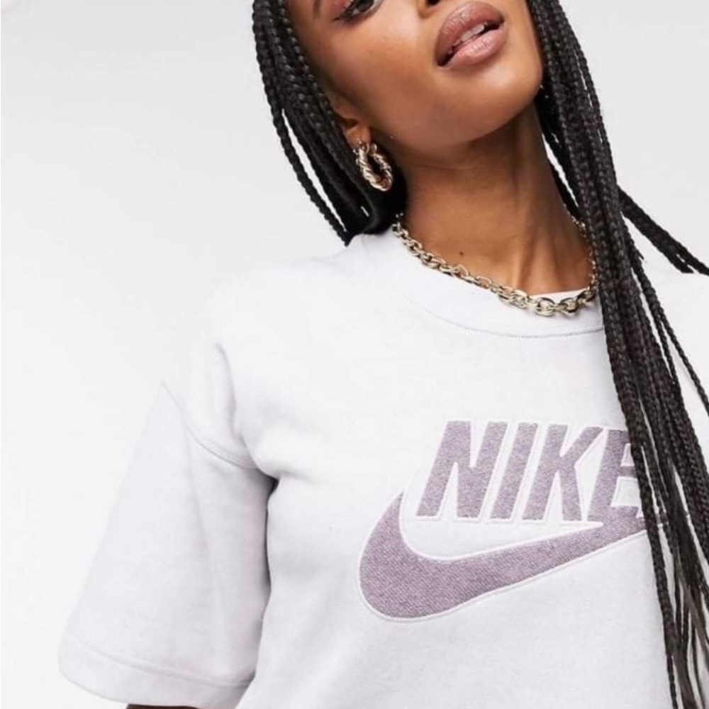 Nike Move 2 Zero T-shirt dress in light gray - Picture 5 of 5